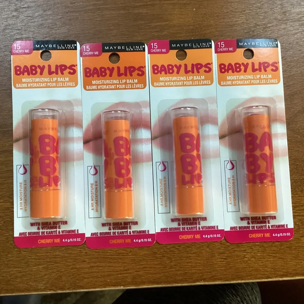 Maybelline Baby Lips moisturizing lip balm bundle NEW